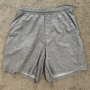 Men's gray lululemon shorts